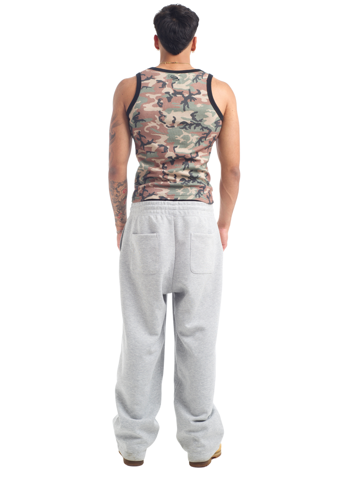 Waffle Vest in Camo