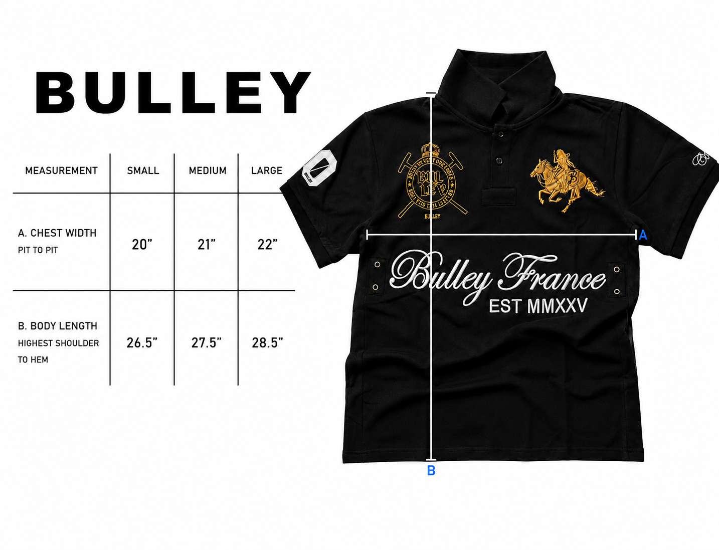 Bulley Black Polo