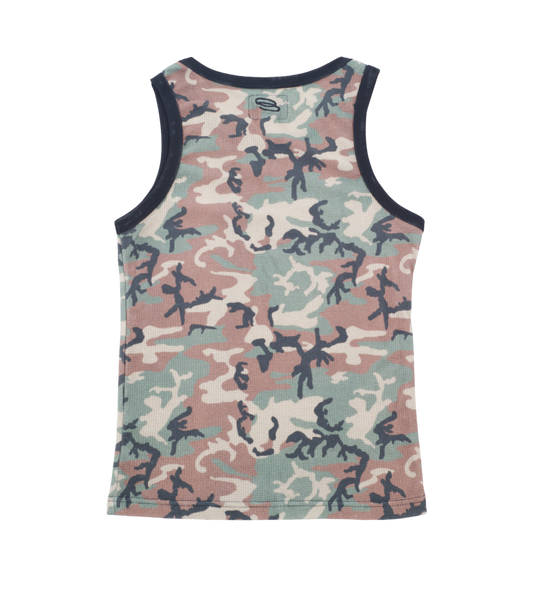 Waffle Vest in Camo