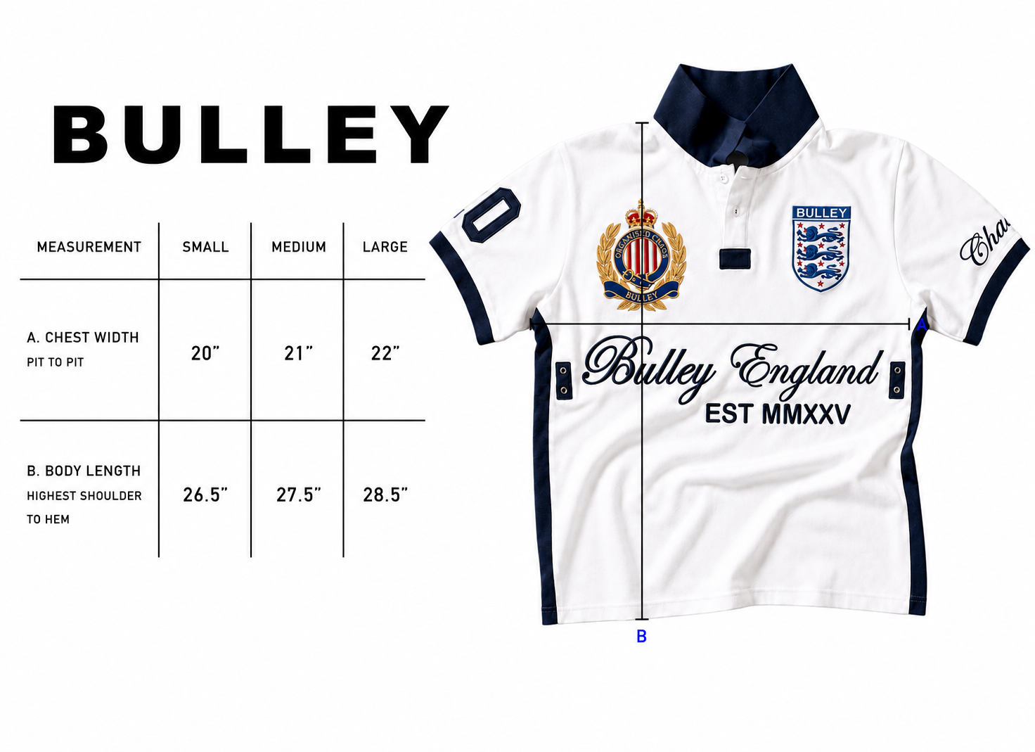 BULLEY England Polo