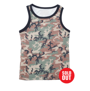Waffle Vest in Camo