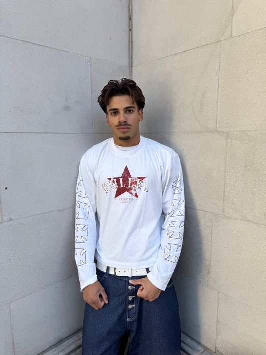 Chaos Long Sleeves in Off-white