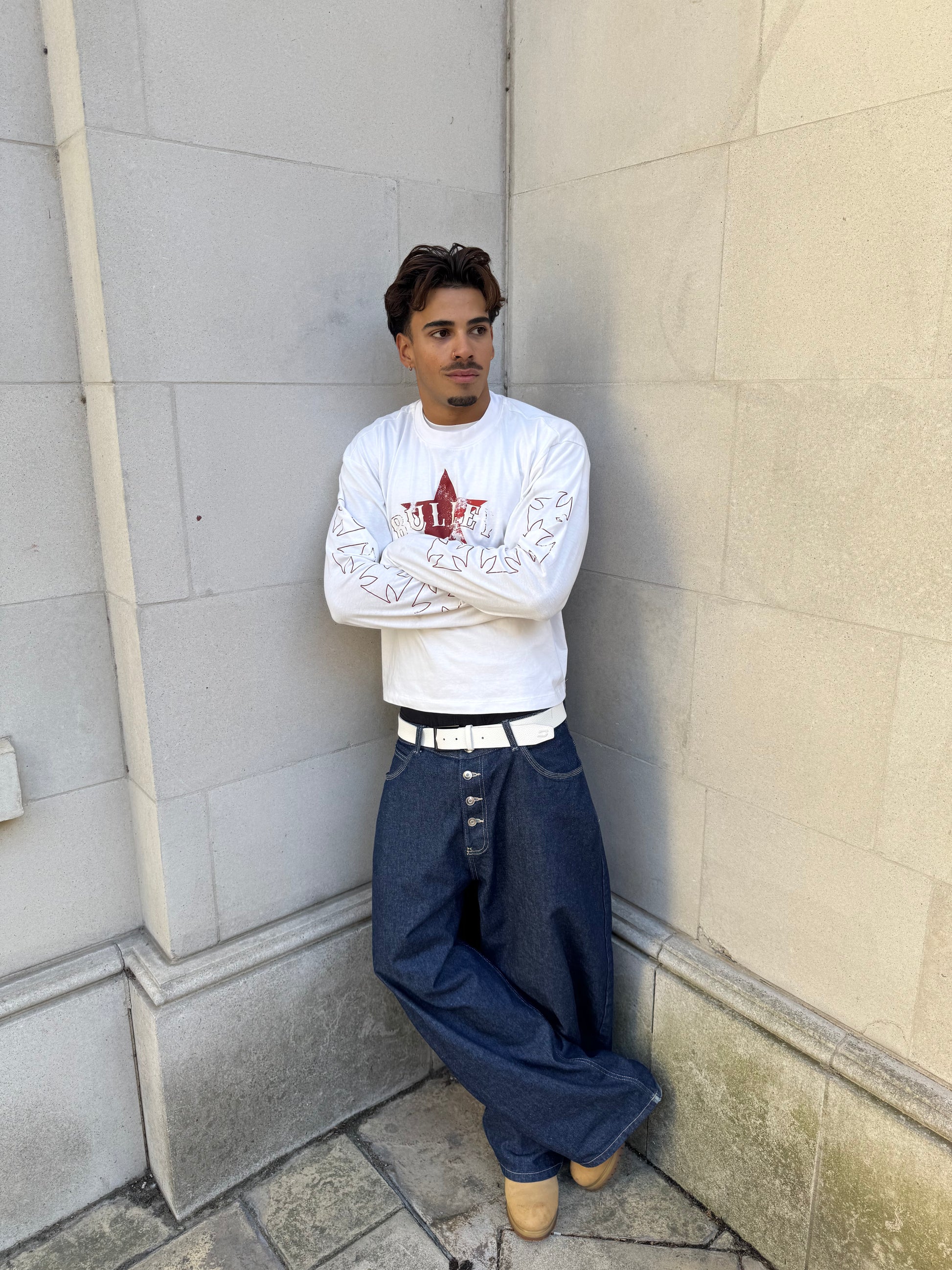 Chaos Long Sleeves in Off-white