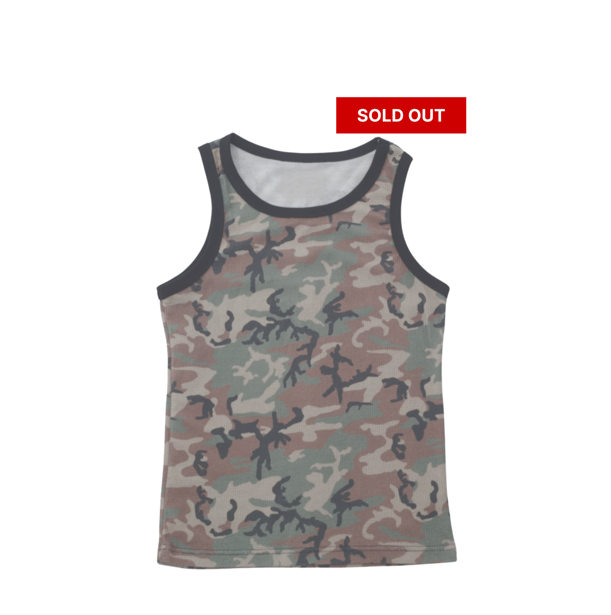 Waffle Vest in Camo
