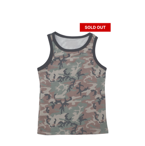Waffle Vest in Camo