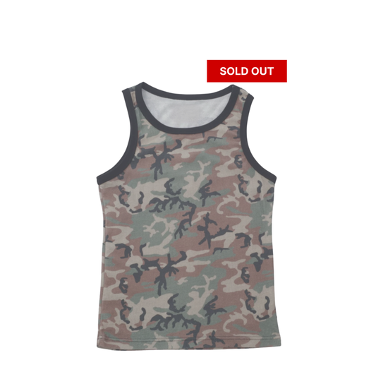 Waffle Vest in Camo