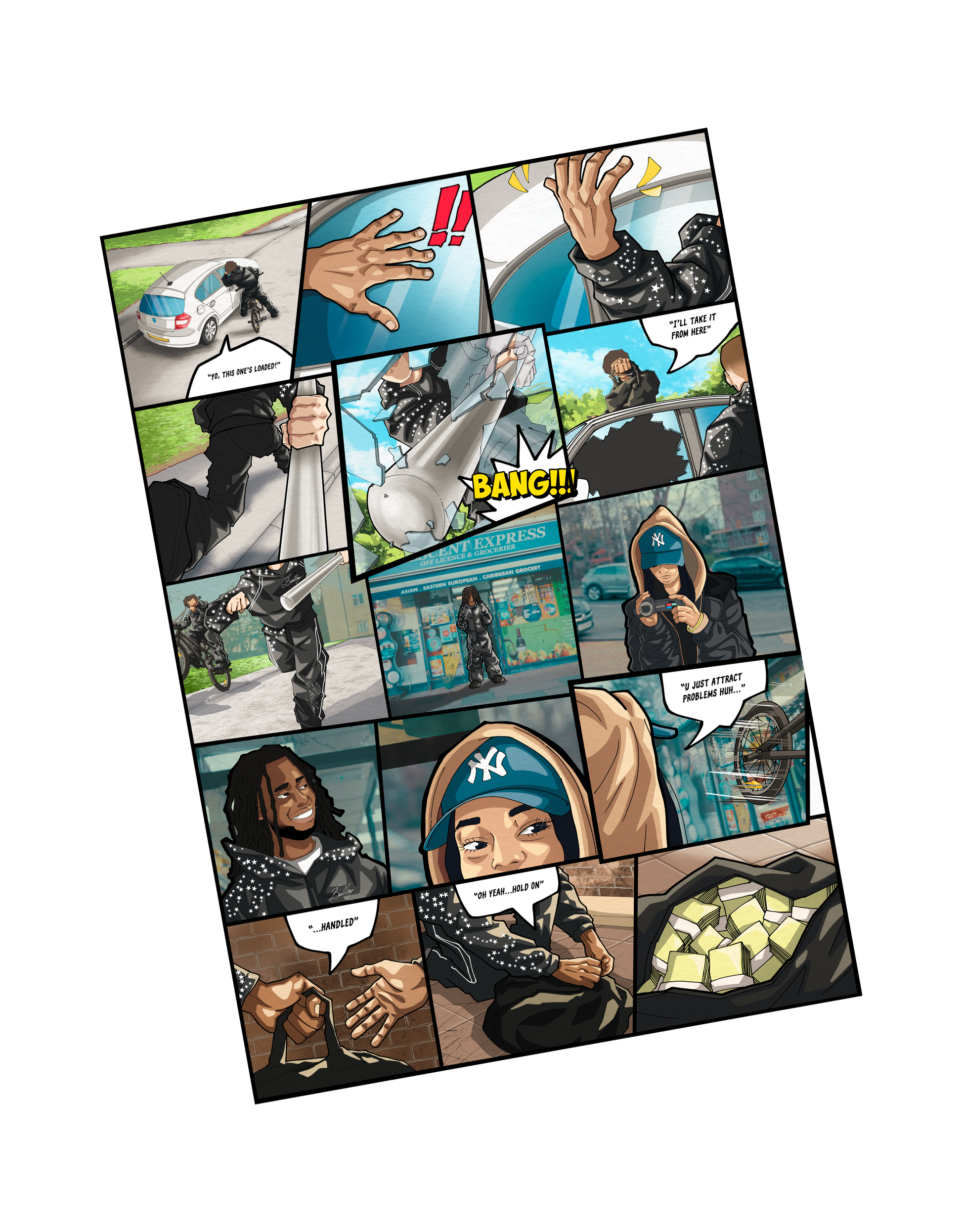 BULLEY HEIST COMIC